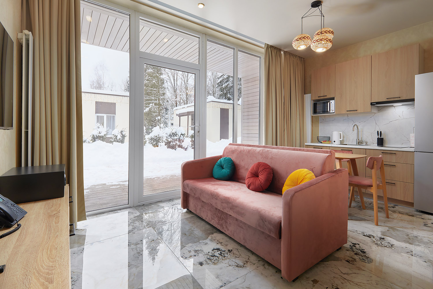 Коттедж ваби-саби 2-х комнатный</br>Dog-friendly