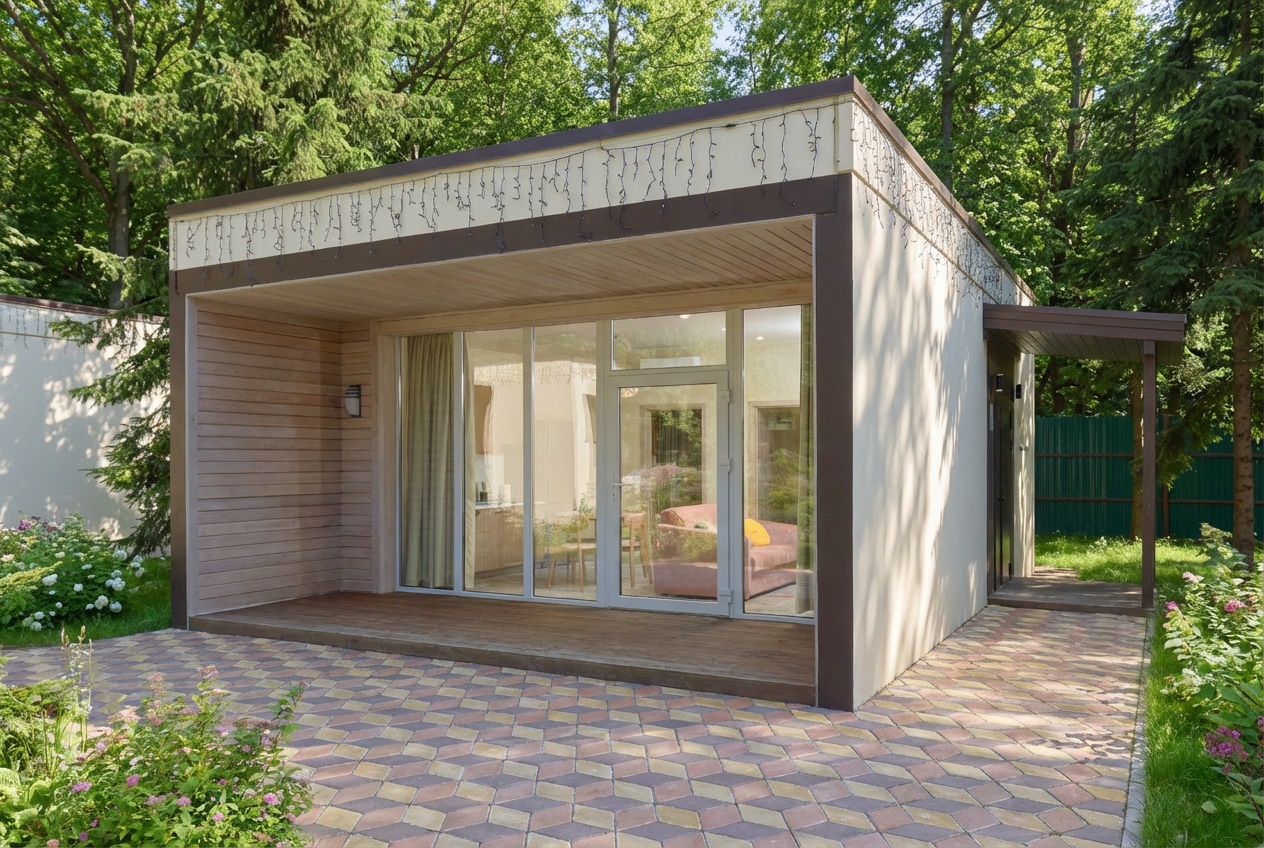 Коттедж ваби-саби 2-х комнатный</br>